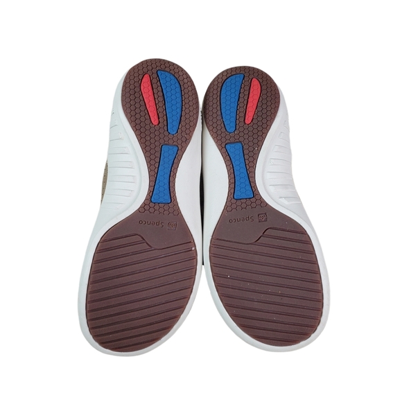 Spenco Womens Tan Suede Leather Sterling Convertible Slip On Shoes Size 7.5 - Picture 9 of 12